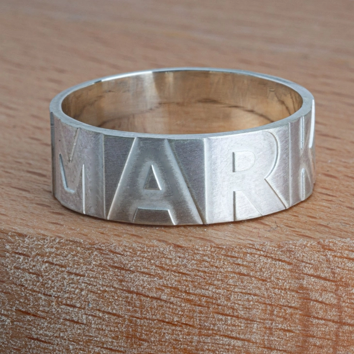  Engraved men's Bracelet with Name