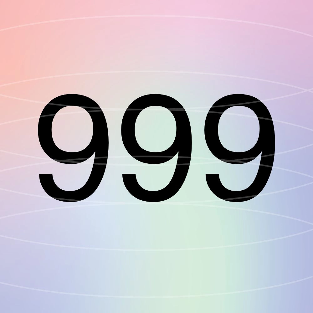 angel number 999