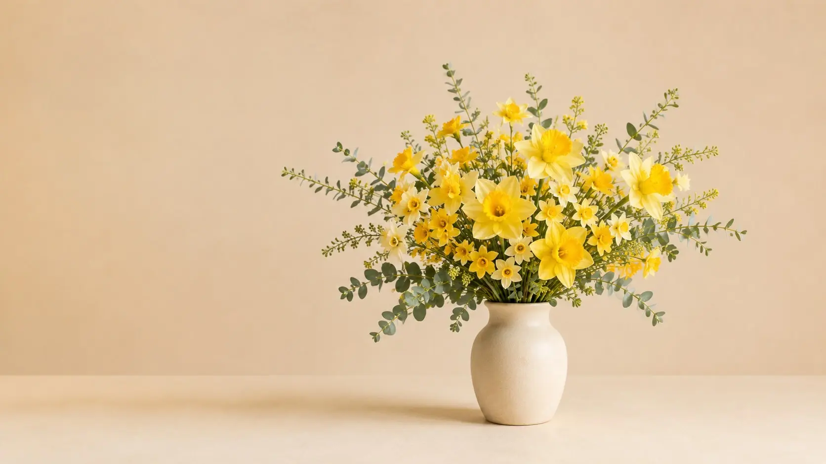 March birth flowers: bright yellow daffodils and jonquils