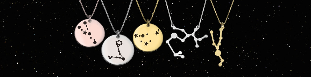 Zodiac Necklaces - Banner