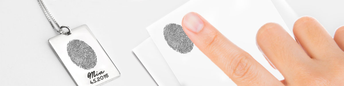 Fingerprint Jewelry - Banner