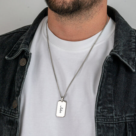 Mens Personalised Necklaces