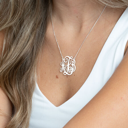 Personalised Monogram Necklaces