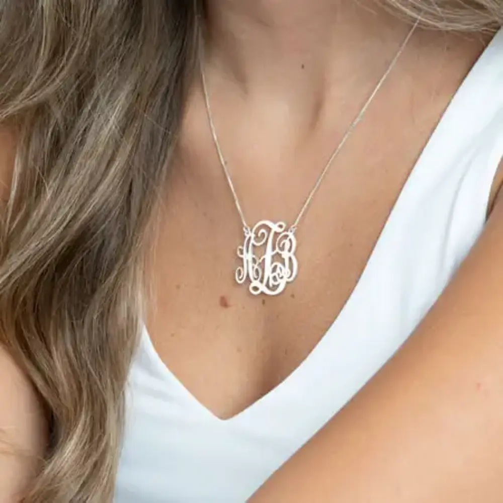 Personalized Monogram Necklaces