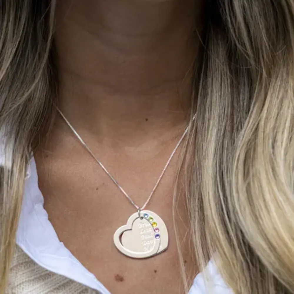 Collares de Piedra de Nacimiento Personalizados