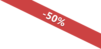 50% off