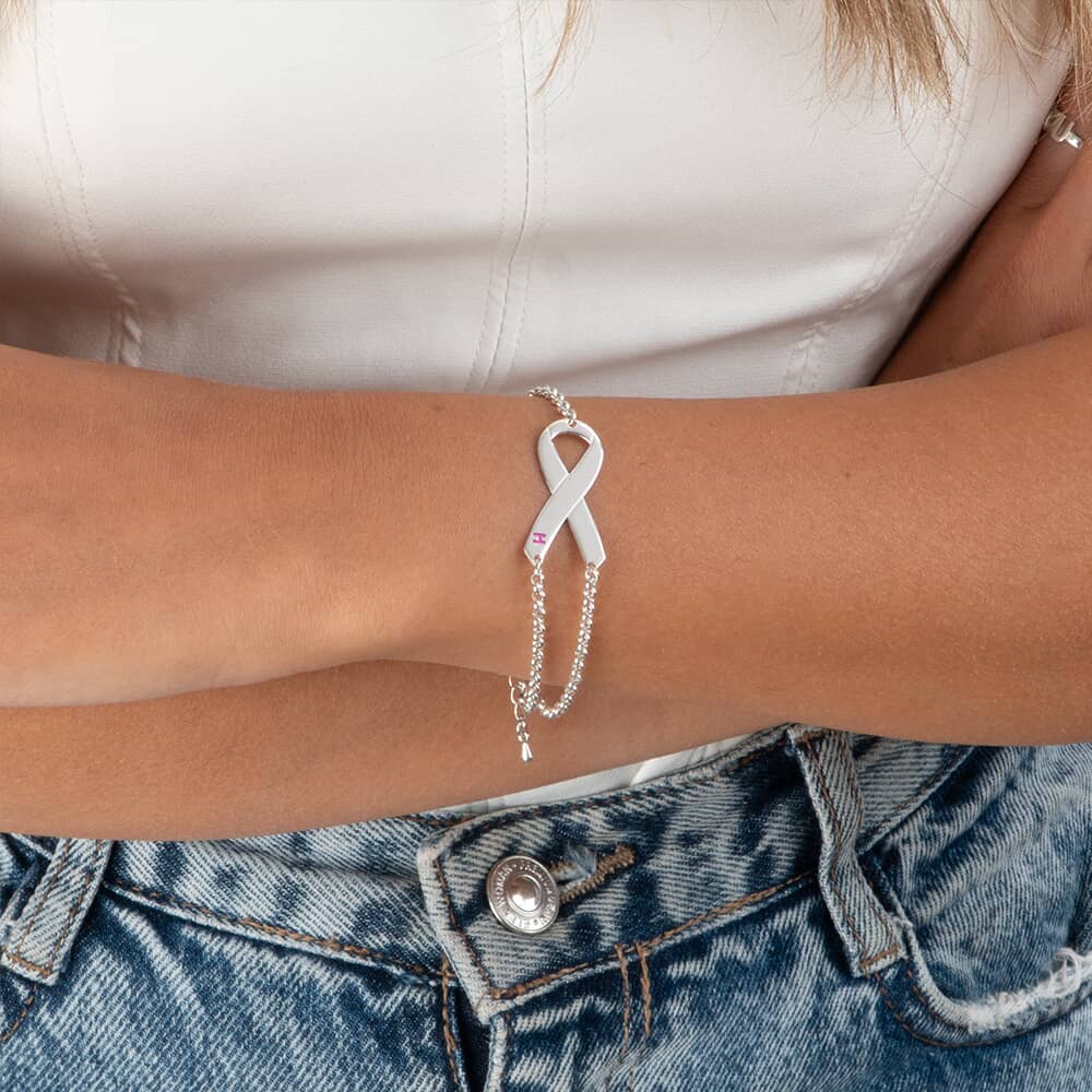Pulsera de Moño de Cáncer de Mama