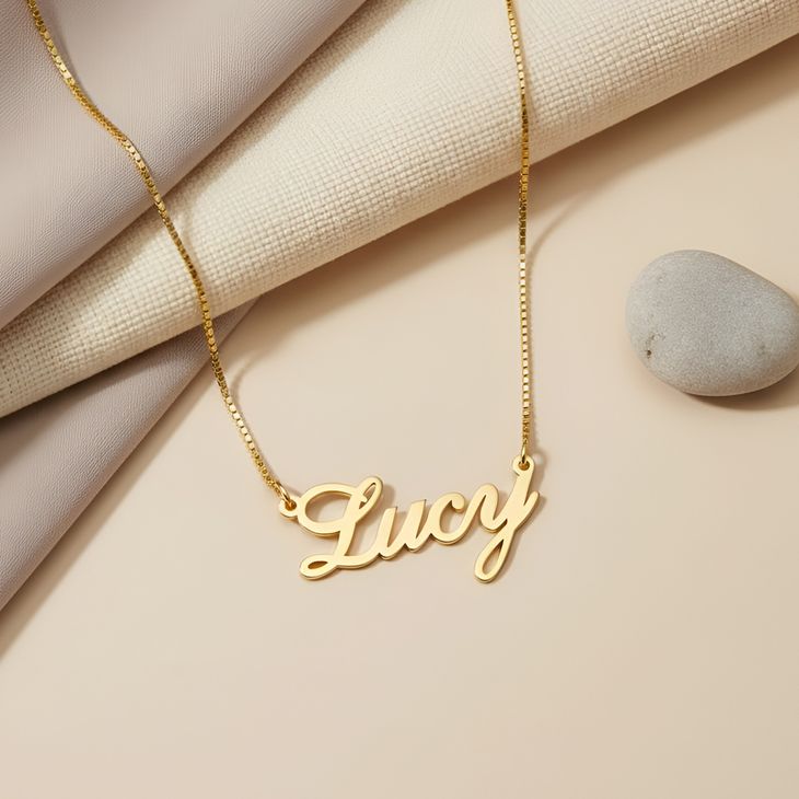 Classic Name Necklace - Picture 4