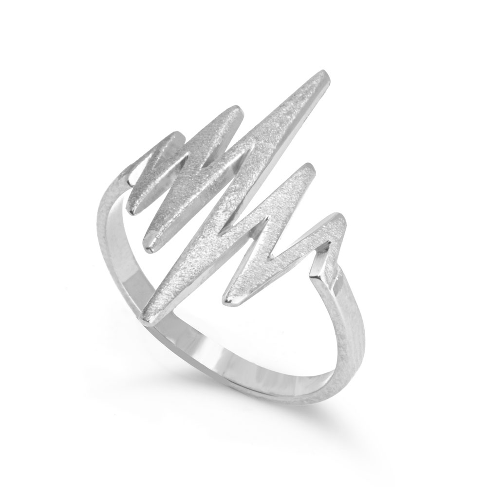 Anillo de Latido con Zirconias