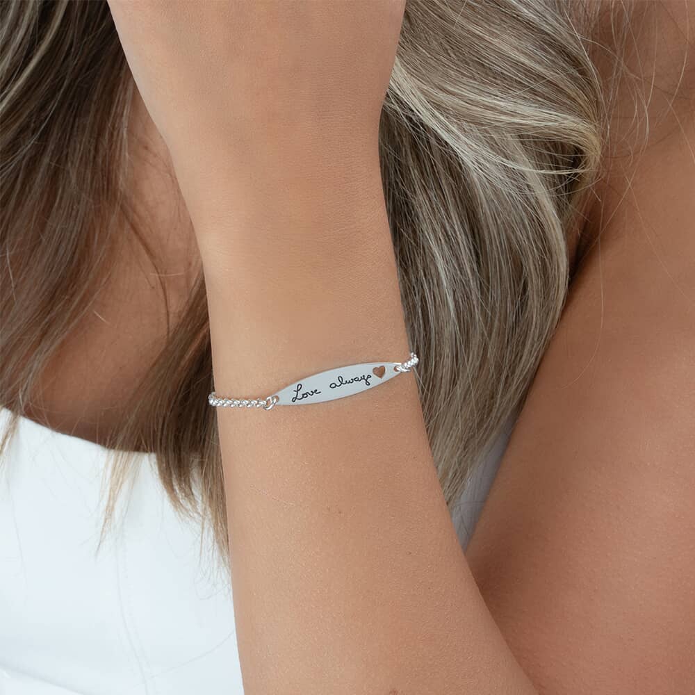 Pulsera de Firma con Corazón