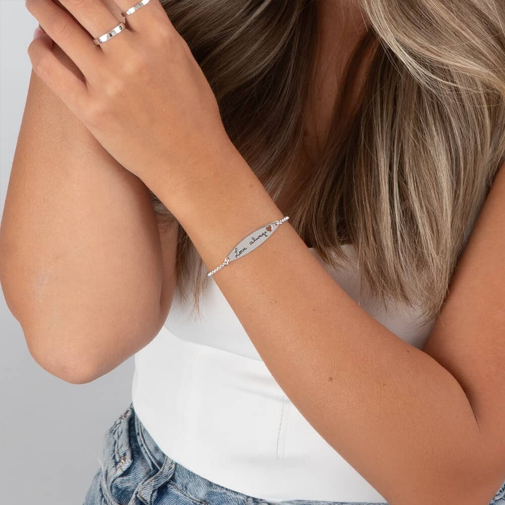 Pulsera de Firma con Corazón