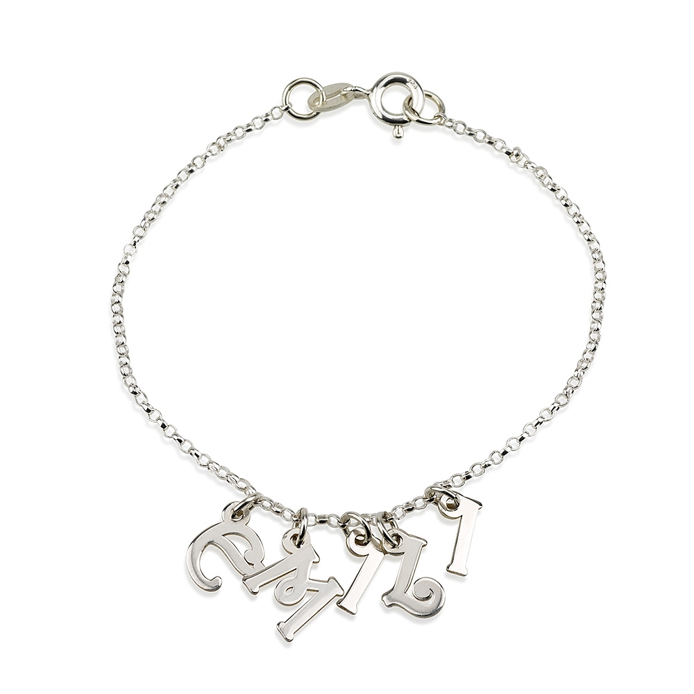 Pulsera de Dijes con Letras