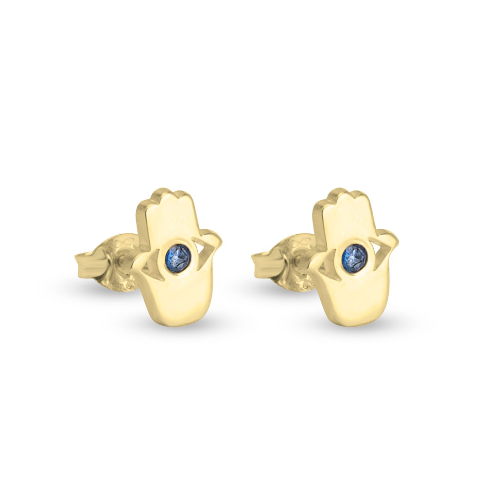 Aretes de Mano Hamsa