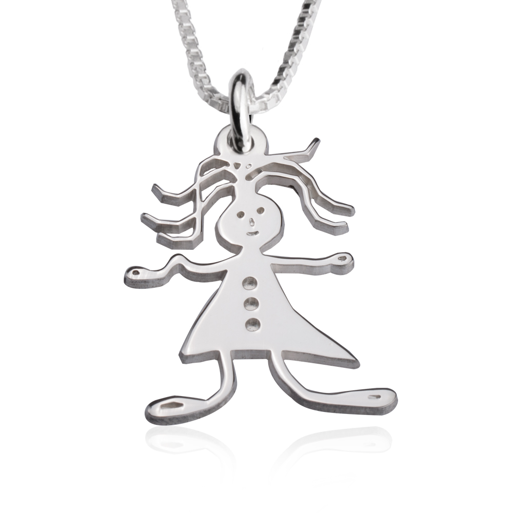 Kids Art Jewelry - Sterling Silver