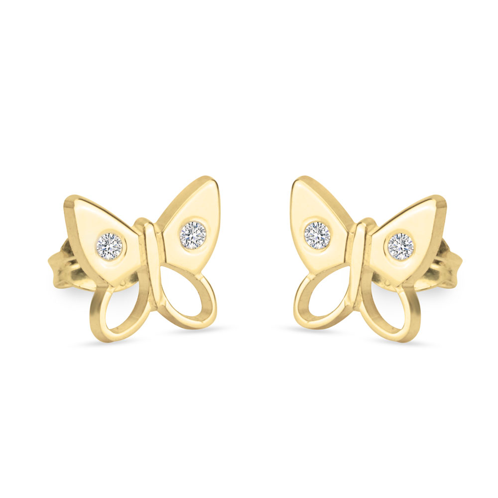 Aretes de Mariposa