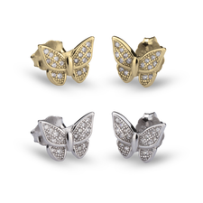Boucle d'oreille Papillon - Montres & Bijoux
