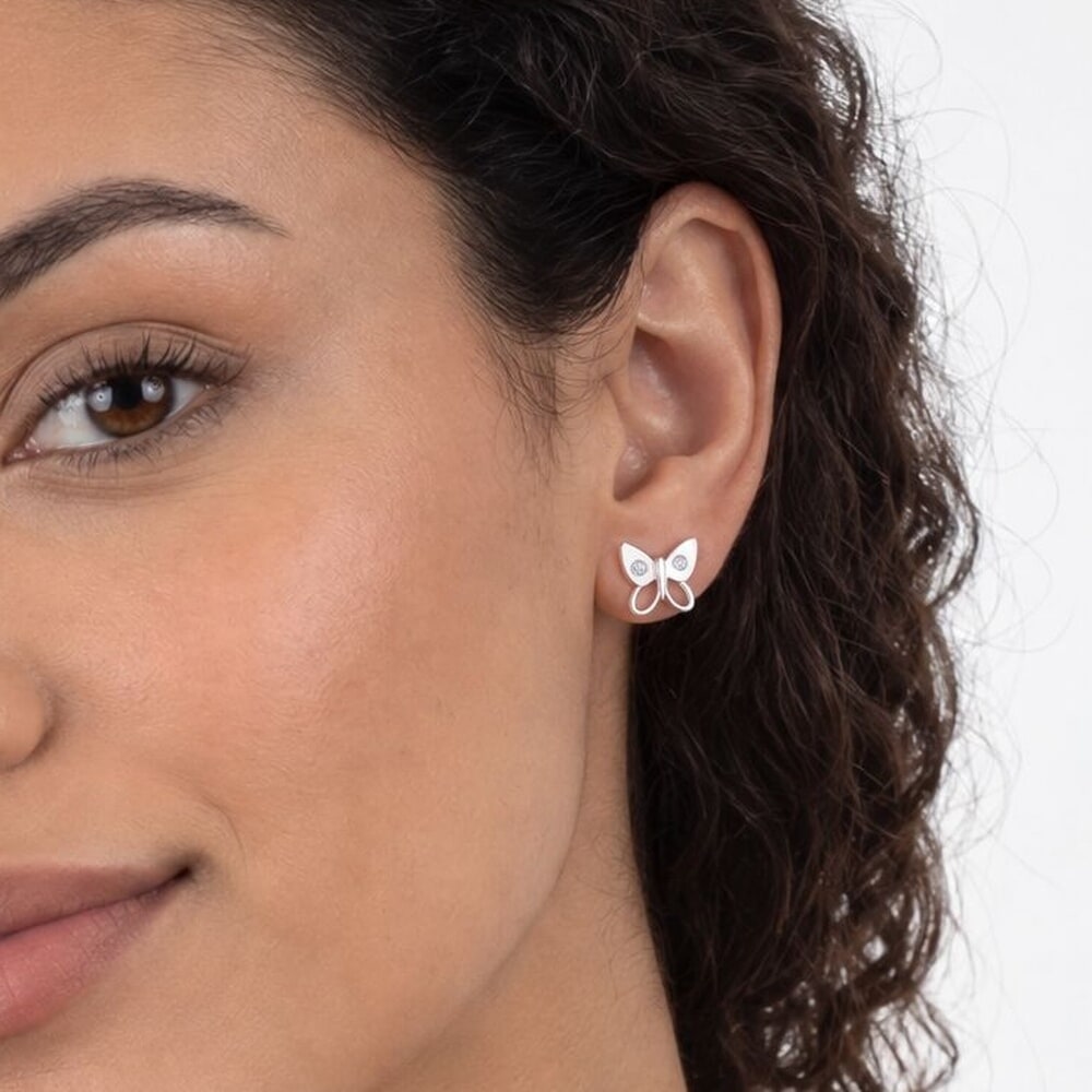 Aretes de Mariposa