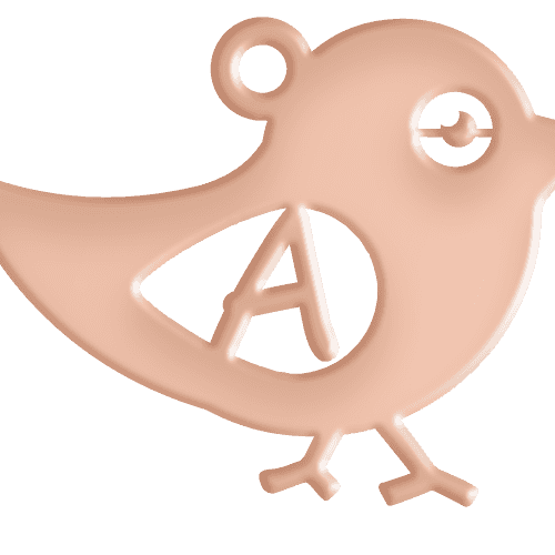 A Initial Pendant