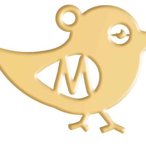 M Initial Pendant