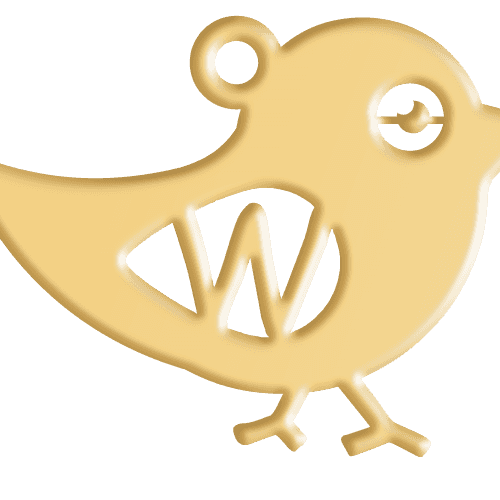 W Initial Pendant