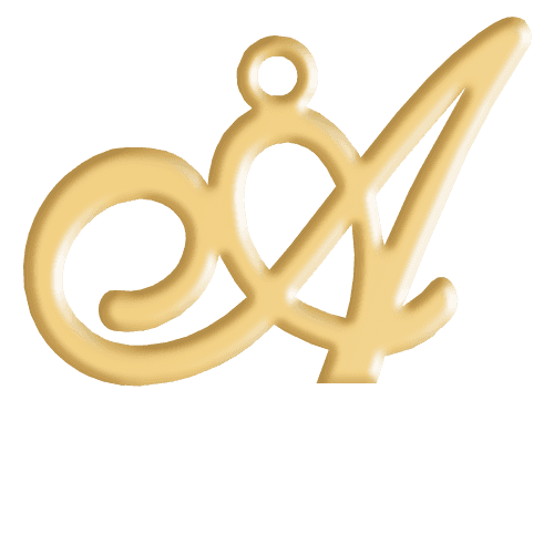 A Initial Pendant
