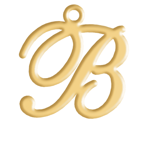 B Initial Pendant