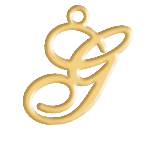 G Initial Pendant