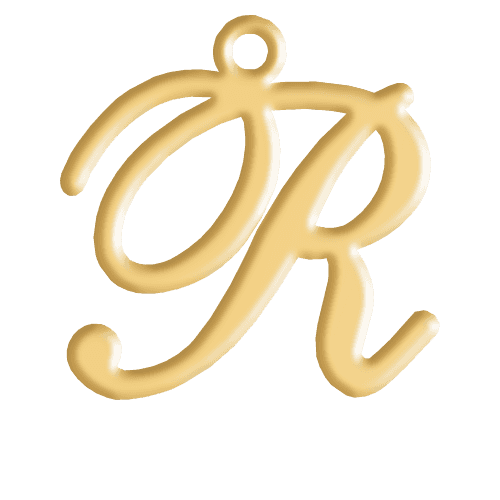 R Initial Pendant