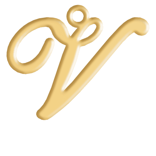 V Initial Pendant