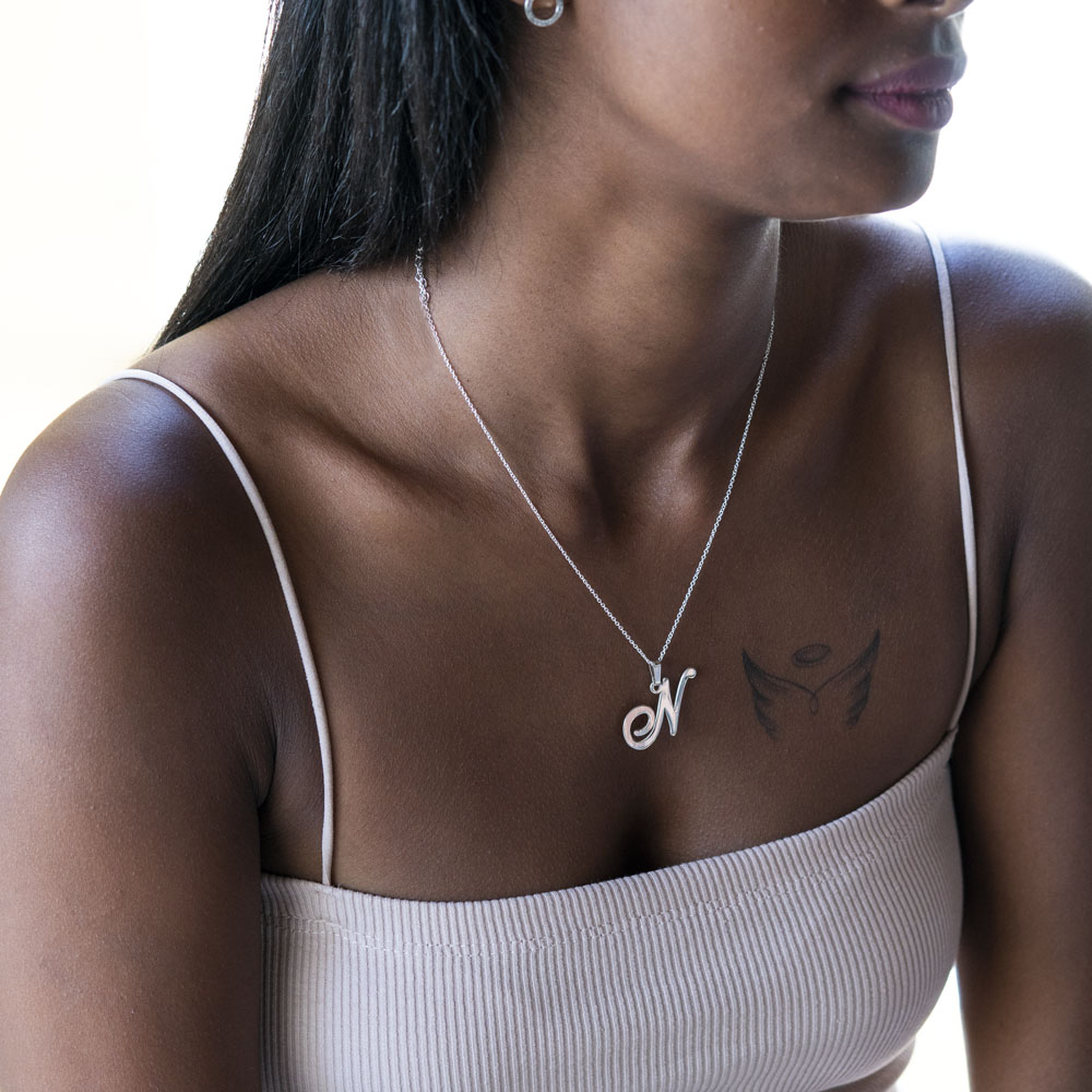 Collar con Inicial de Dije