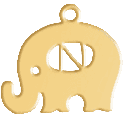 N Initial Pendant
