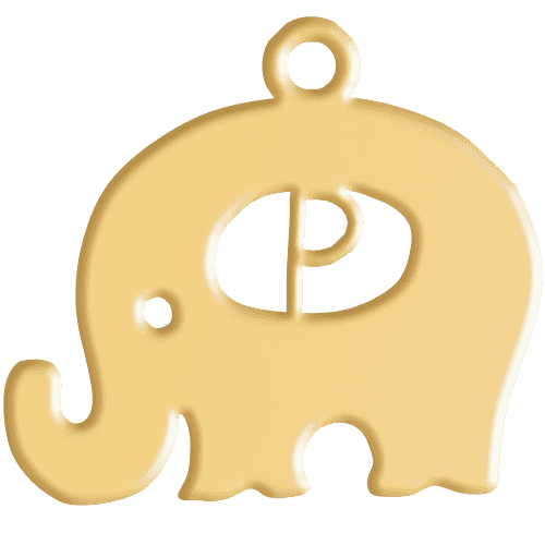 P Initial Pendant