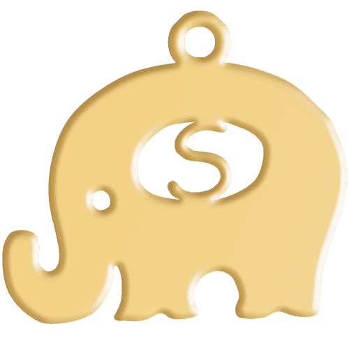S Initial Pendant