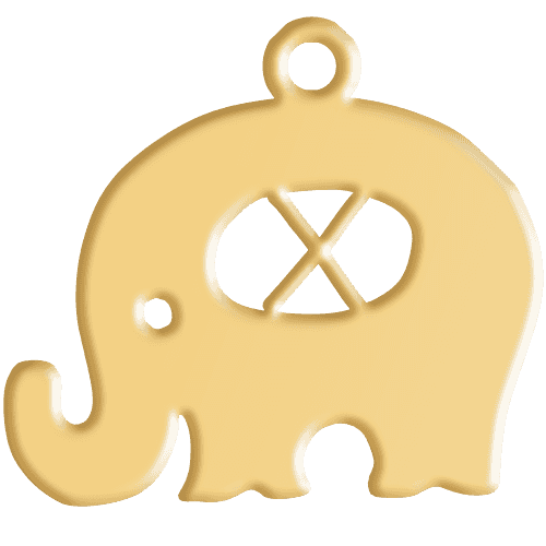 X Initial Pendant