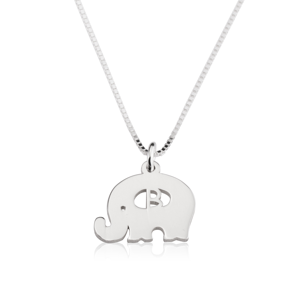 Collar de Elefante con Inicial