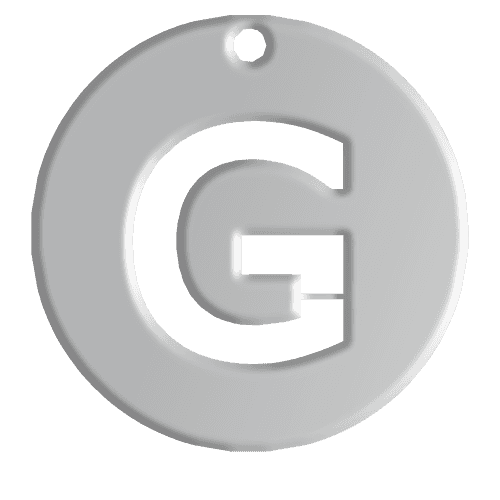 G Initial Pendant