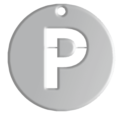 P Initial Pendant