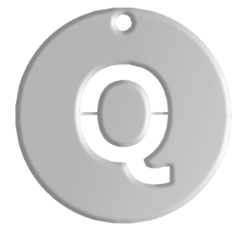 Q Initial Pendant