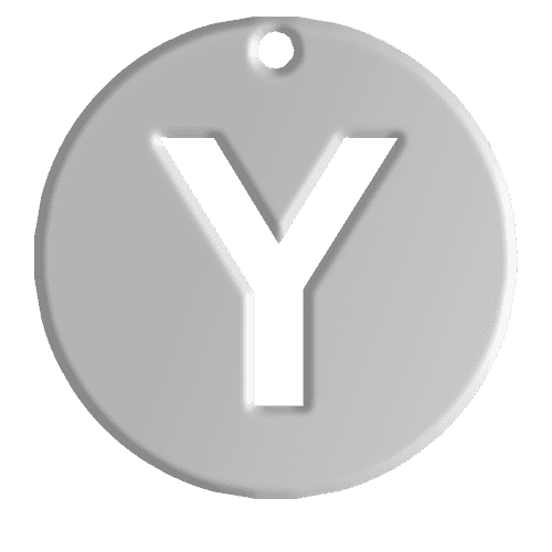 Y Initial Pendant