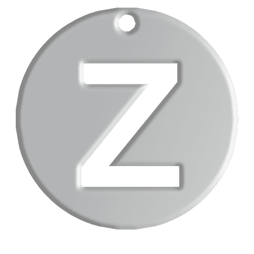 Z Initial Pendant