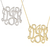 Monogram Initial Necklace