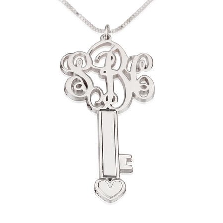 3 Initial Monogram Necklace 3 Initial Monogram Necklace