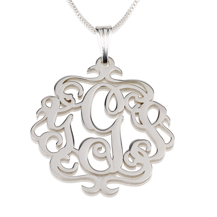 Monogram Name Necklace