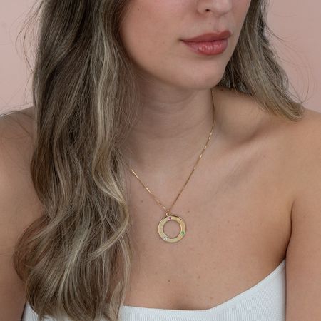 Family Birthstone Necklace
