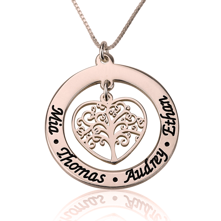 Personalized Family Tree Necklace