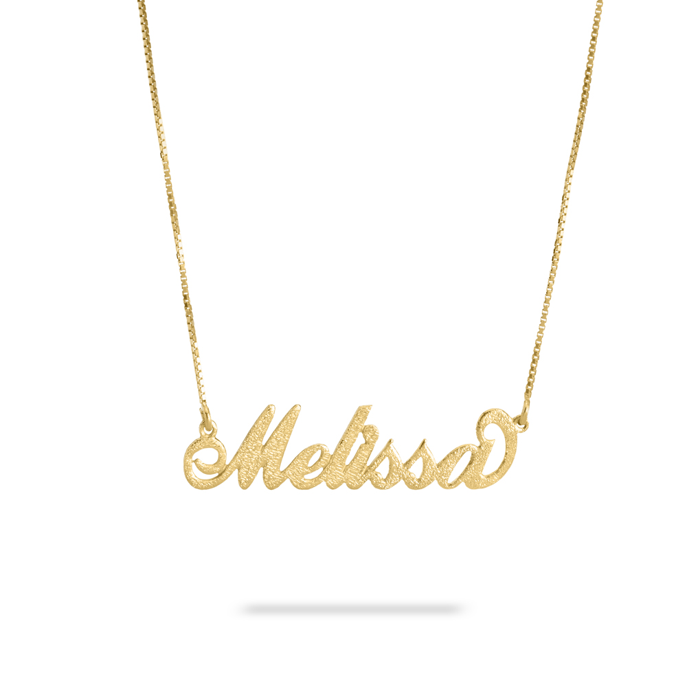 Collar Brillante con Nombre Carrie