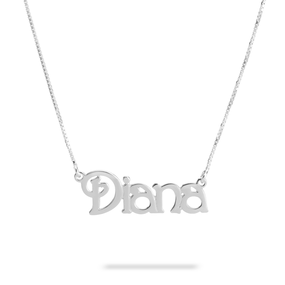 Steampunk Style Name Necklace