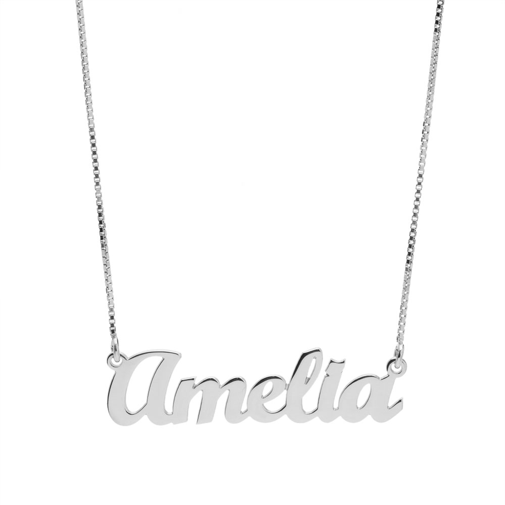 Contemporary Name Necklace