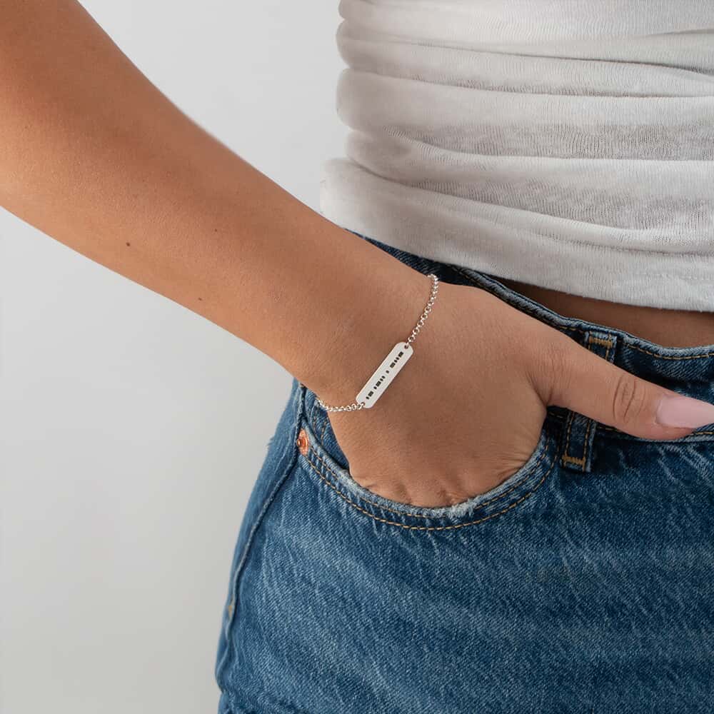 Pulsera de Código Morse