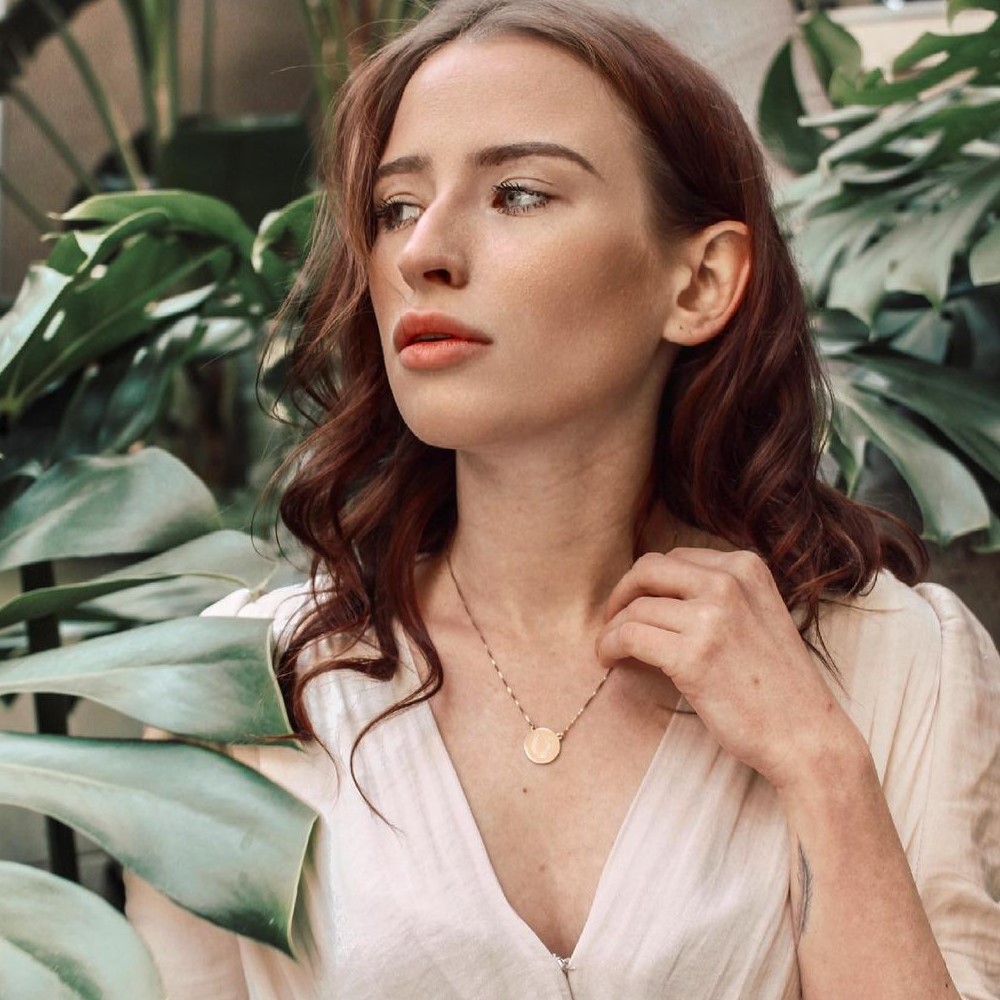 Collar de Inicial con Zirconias